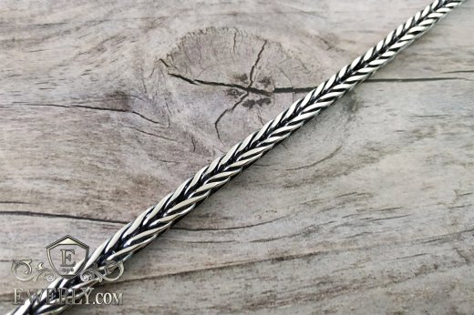 Weaving "Spica" of sterling silver to buy 101017MG