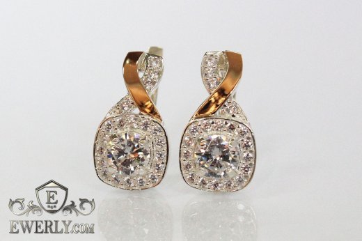 Earring of  silvers to buy 0015MA