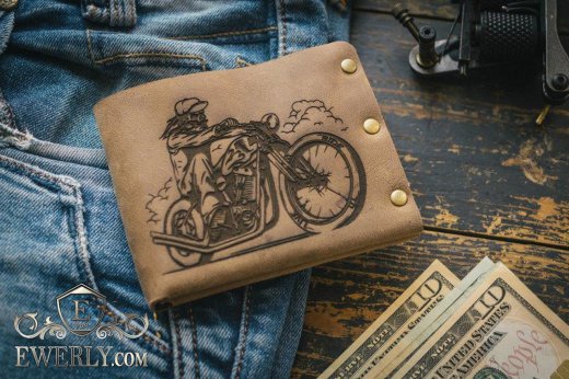 Handmade genuine leather wallet to buy 11036QT