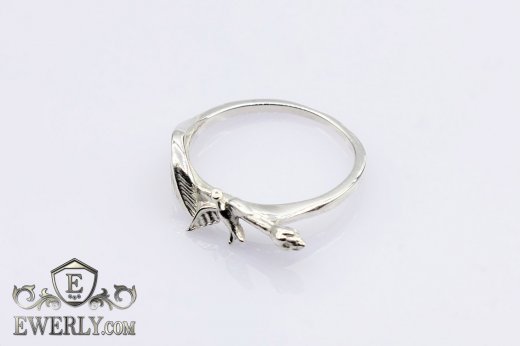 Ring of sterling silver without stones for women to buy 2081MS