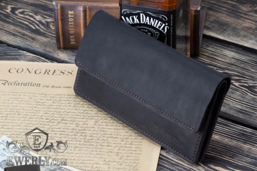Handmade purse made of genuine leather to buy 11019JW
