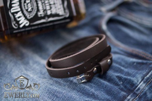 Leather bracelet to buy 124001OV