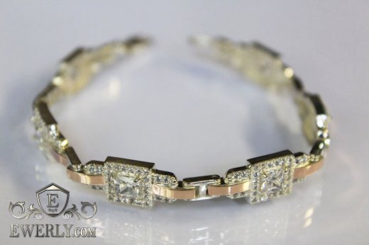 Women's bracelet of sterling silver to buy 01018FD