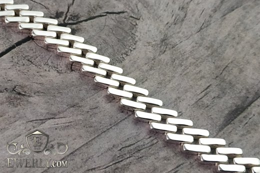 Плетение цепочки из серебра - купить серебряное плетение 101506BT