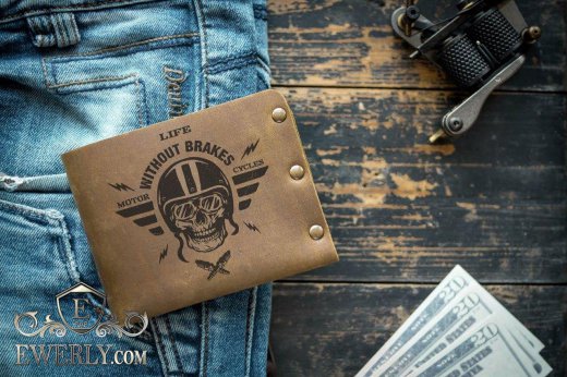 Genuine leather wallet to buy 11074RA