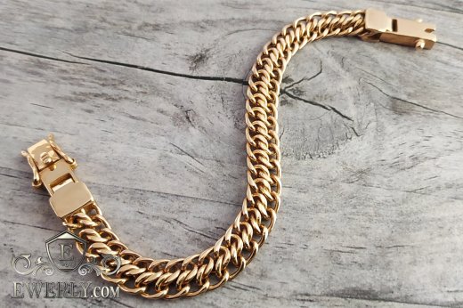 Buy bracelet "Ten (double carapace)" of 14K gold 122010IB
