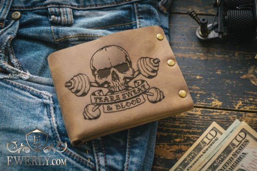 Handmade genuine leather wallet to buy 11040CV