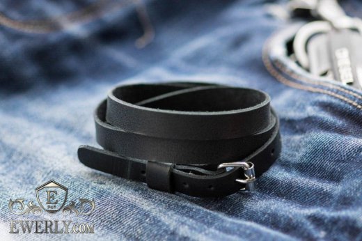 Leather bracelet to buy 124004TJ