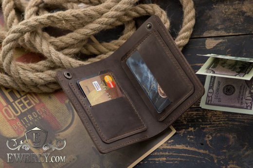Handmade genuine leather wallet to buy 11017XH