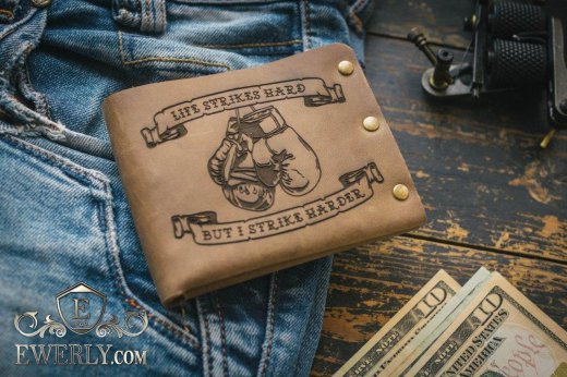 Handmade genuine leather wallet to buy 11035VS