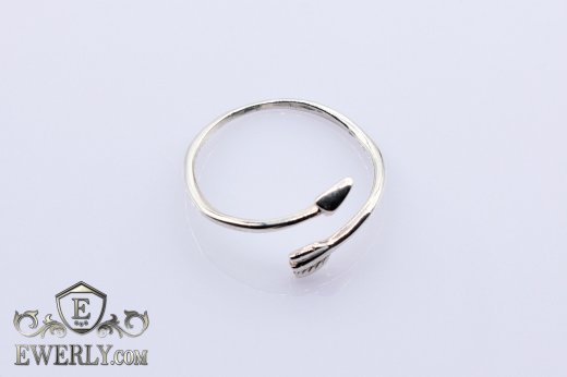 Women's ring of sterling silver without stones to buy 2076SB