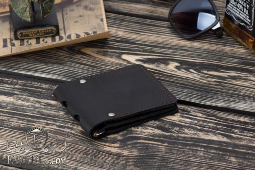 Money clip made of genuine leather to buy 11054PL