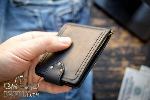 Handmade money clip made of genuine leather to buy 11024FM